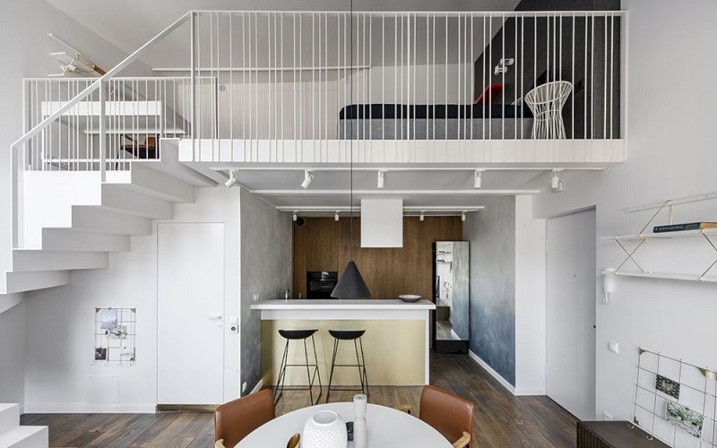 Sai lầm đặt phòng ngủ nằm trên nhà bếp