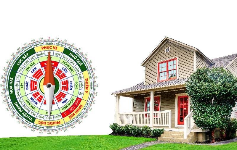 Hóa giải cửa nhà vệ sinh đối diện cửa phòng khác bằng rèm hoặc bình phong