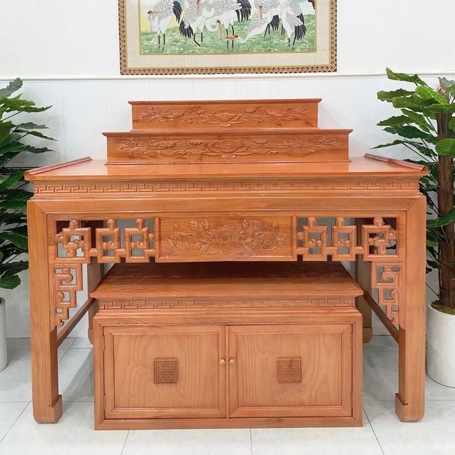 Tại sao cần chọn kích thước bàn thờ theo phong thuỷ?