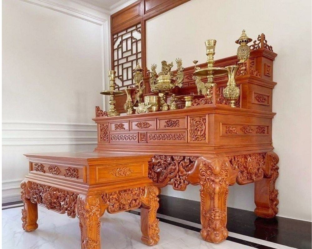 Nguyên tắc chọn kích thước bàn thờ theo mệnh gia chủ