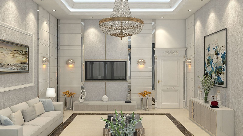 Nguyên tắc cơ bản khi bố trí phong thủy phòng khách