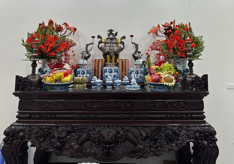 Những sai lầm thường gặp khi trang trí bàn thờ