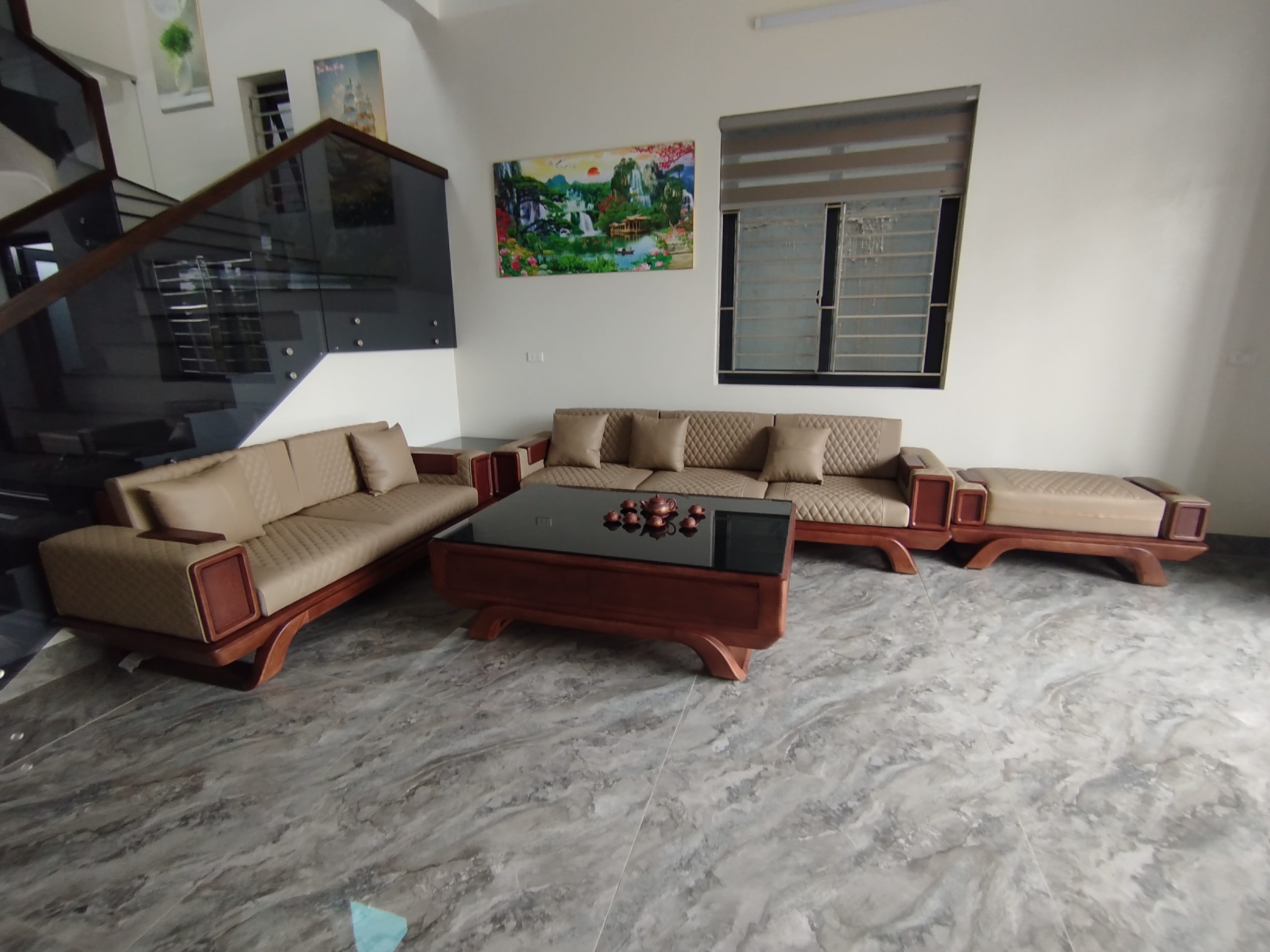 Nhà Phố 2 tầng truyền thống Thi công nội thất tại xã Hồng Vân, Thường Tín